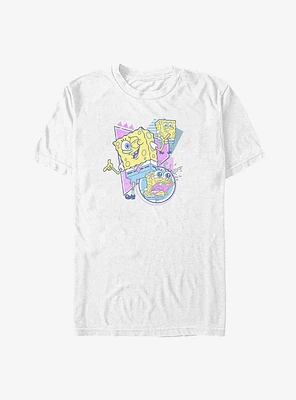 Spongebob Squarepants 90s Flair Big & Tall T-Shirt