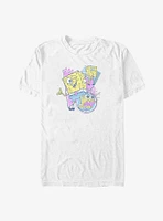 Spongebob Squarepants 90s Flair Big & Tall T-Shirt