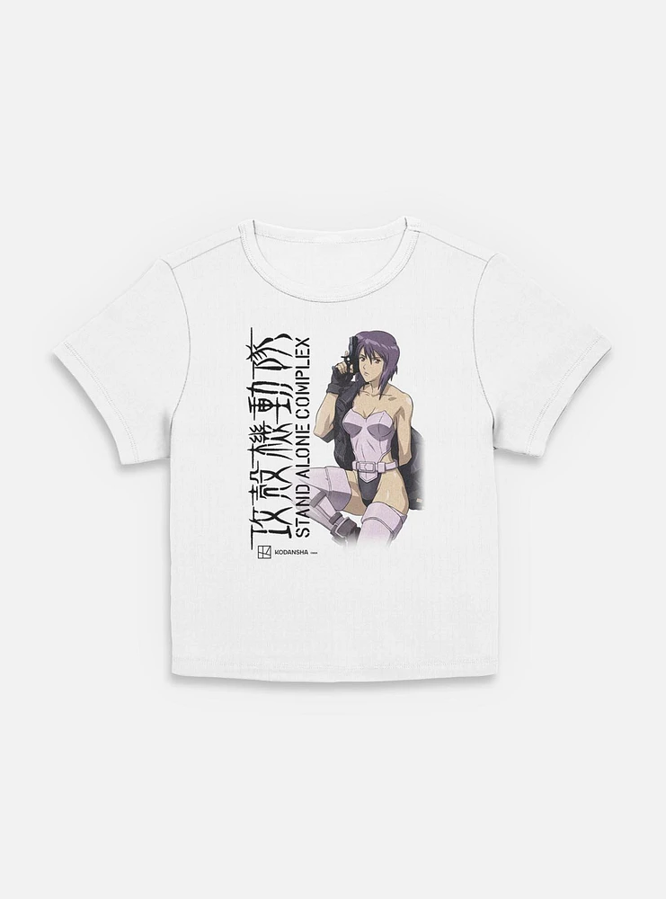 Ghost The Shell Motoko Kusanagi Stand Alone Complex Women Baby T-Shirt