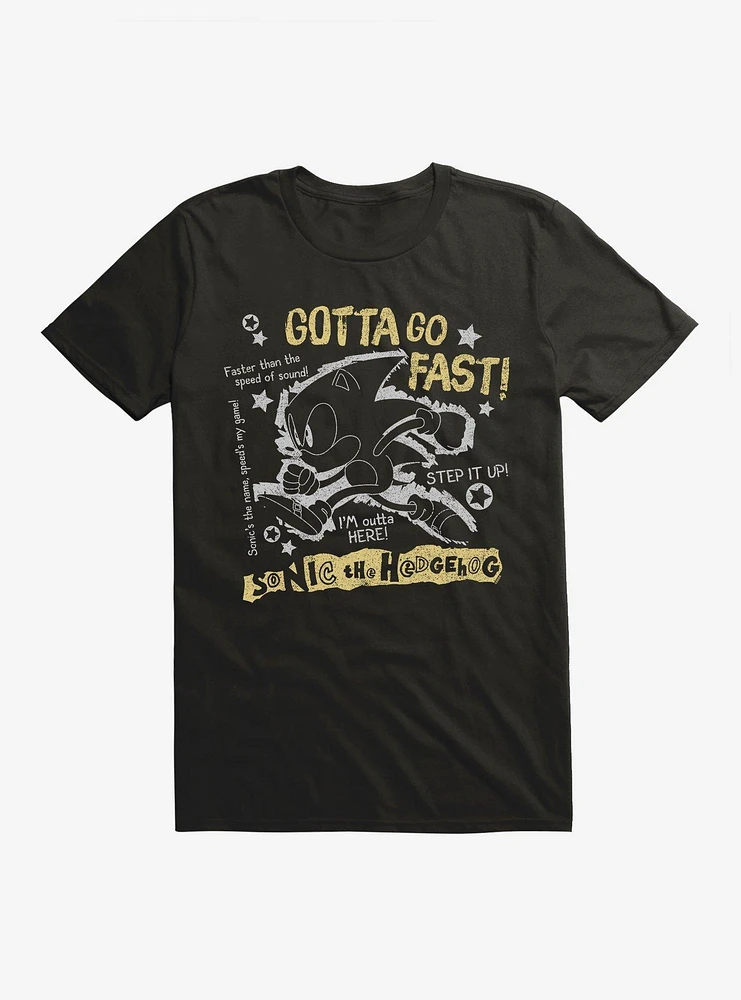 Sonic The Hedgehog Gotta Go Fast! T-Shirt
