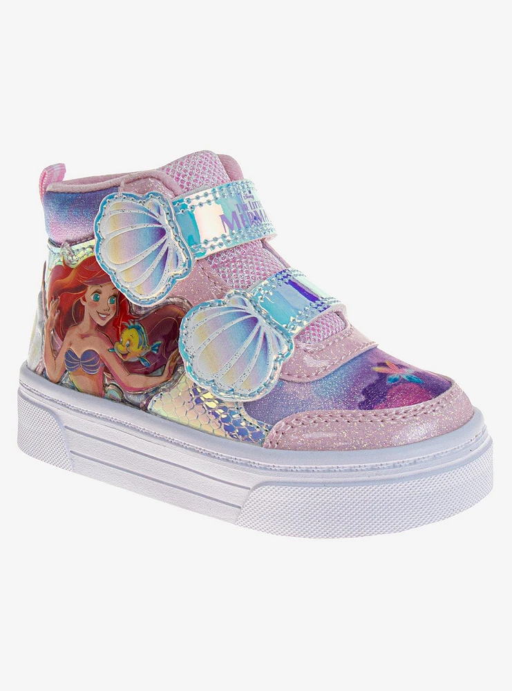 Disney The Little Mermaid Toddler & Girls High Top Sneakers