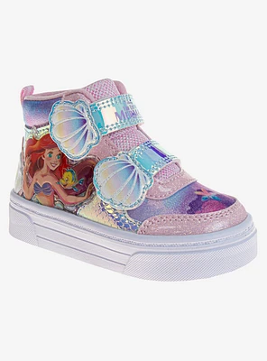 Disney The Little Mermaid Toddler & Girls High Top Sneakers