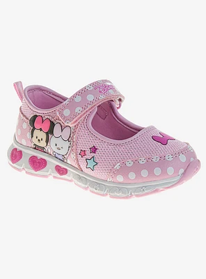 Disney Minnie Mouse & Daisy Toddler Girls Light-Up Mary Jane Sneakers