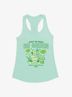 Shrek Don't Be Mean Green Womens Tank Top