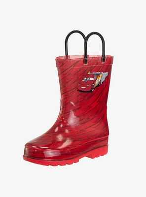 Disney Pixar Cars Lightning McQueen Toddler & Boys Rainboots