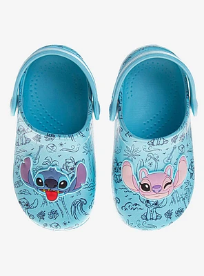 Disney Lilo & Stitch Angel Toddler Girls Dual Sizes Clogs