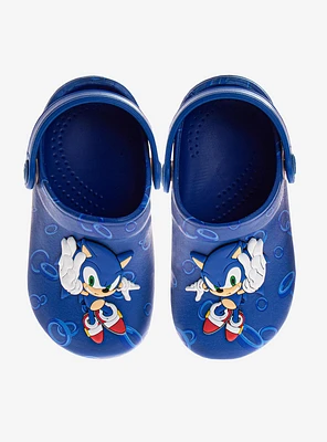 Sonic The Hedgehog Toddler & Boys Dual Sizes Clogs