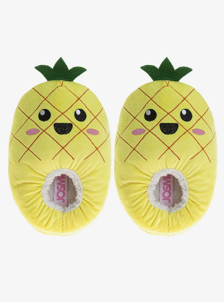 Pineapple Girls Comfy Slippers