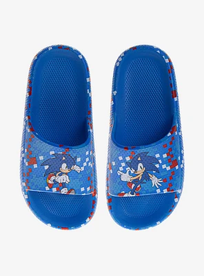 Sonic The Hedgehog Boys Slip-On Slides