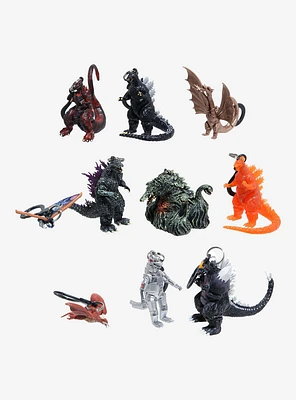 Godzilla Characters Blind Bag Figural Keychains