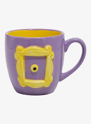 Friends Yellow Frame Molded Mug