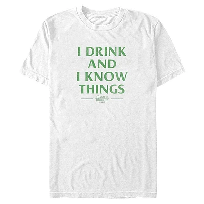 Game of Thrones I Know Things Big & Tall T-Shirt