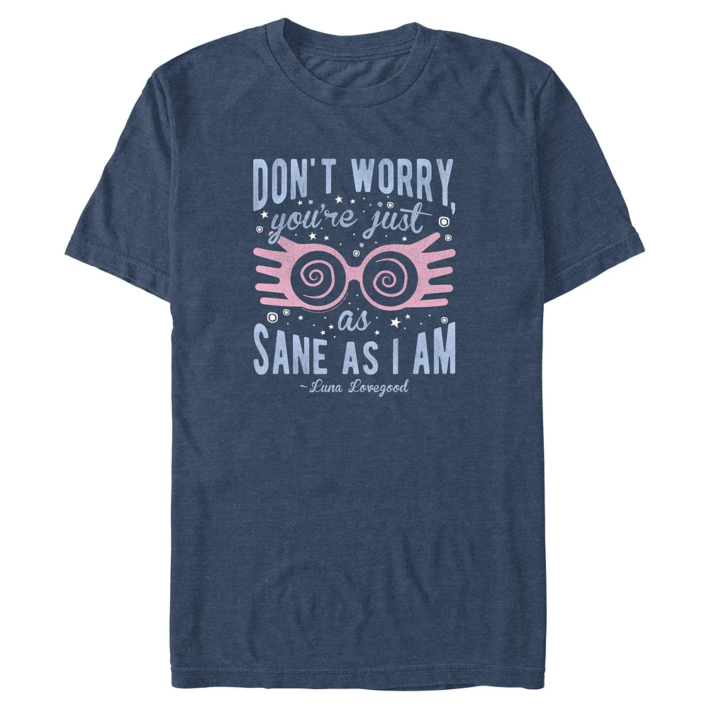 Harry Potter Just As Sane Luna Big & Tall T-Shirt