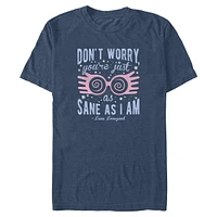 Harry Potter Just As Sane Luna Big & Tall T-Shirt