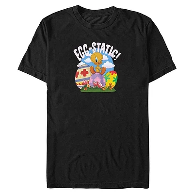 Looney Tunes Egg-Static Tweety Big & Tall T-Shirt