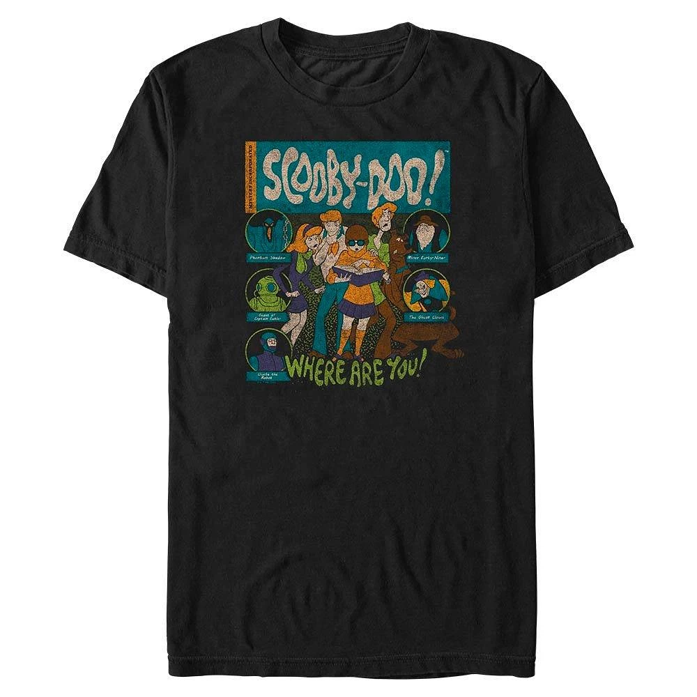 Scooby-Doo Mystery Poster Big & Tall T-Shirt