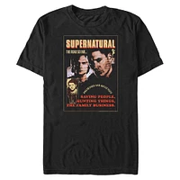 Supernatural Spooky Bros Big & Tall T-Shirt