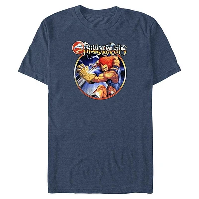 ThunderCats Lion Vintage Circle Big & Tall T-Shirt
