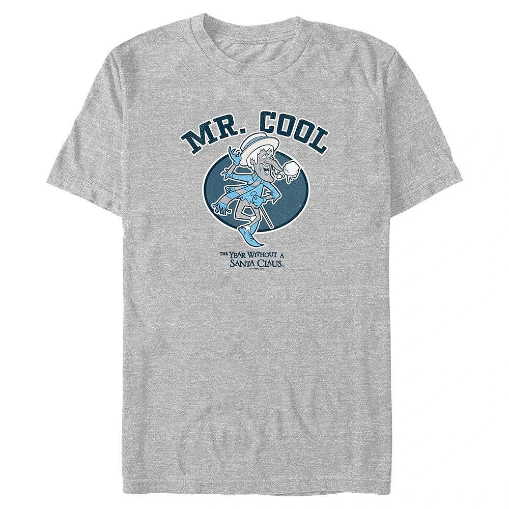 The Year Without a Santa Claus Cool Collegiate Big & Tall T-Shirt