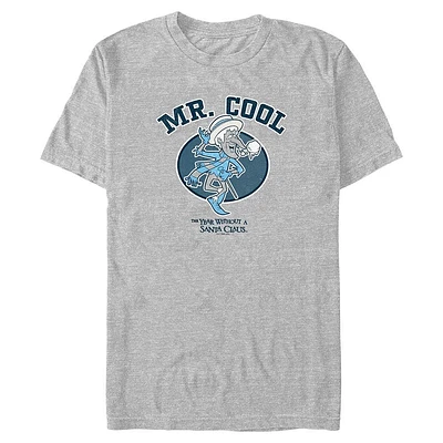 The Year Without a Santa Claus Cool Collegiate Big & Tall T-Shirt