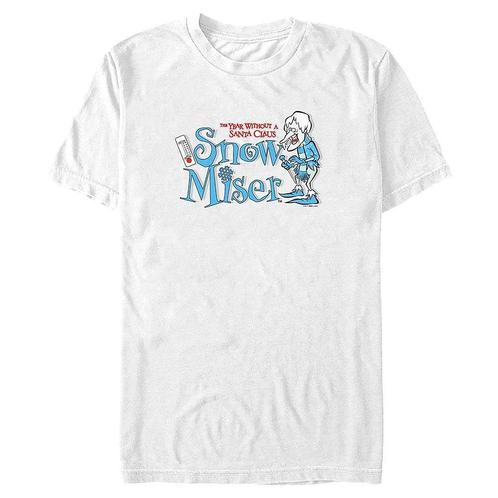 The Year Without a Santa Claus Snow Badge Big & Tall T-Shirt