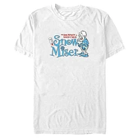 The Year Without a Santa Claus Snow Badge Big & Tall T-Shirt
