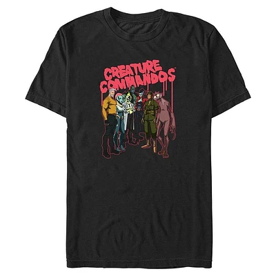 DC Comics Creature Commandos Crew Big & Tall T-Shirt