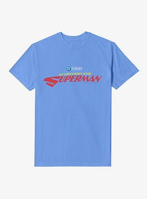 My Adventures With Superman Logo Garment Dye T-Shirt
