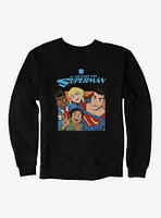 DC My Adventures With Superman Group Sweatshirt