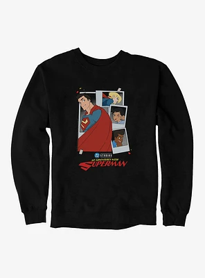 DC My Adventures With Superman Polaroids Sweatshirt