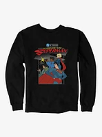 DC My Adventures With Superman Posing Group Sweatshirt