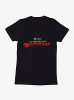 DC My Adventures With Superman Logo Womens T-Shirt