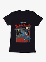 DC My Adventures With Superman Posing Group Womens T-Shirt