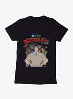 DC My Adventures With Superman Jimmy Olsen & Lois Lane Womens T-Shirt