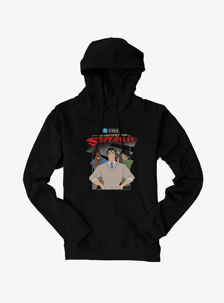 DC My Adventures With Superman Jimmy Olsen & Lois Lane Hoodie