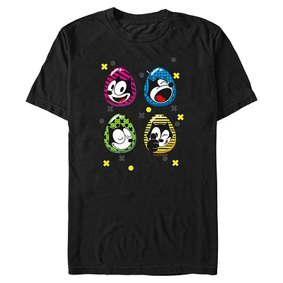 Felix The Cat Egg Faces Big & Tall T-Shirt