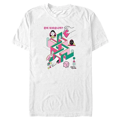 Squid Game Labyrinth Big & Tall T-Shirt