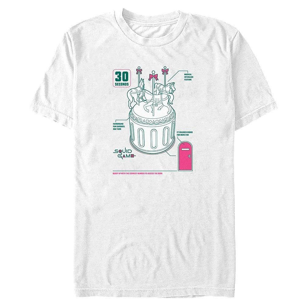 Squid Game Round And Carousel Big & Tall T-Shirt