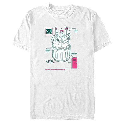 Squid Game Round And Carousel Big & Tall T-Shirt