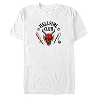 Stranger Things Hellfire Cut Big & Tall T-Shirt