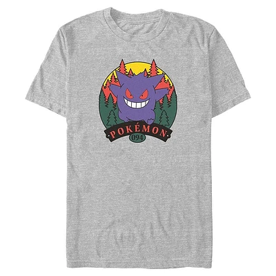 Pokemon Gengar Forest Attack Big & Tall T-Shirt
