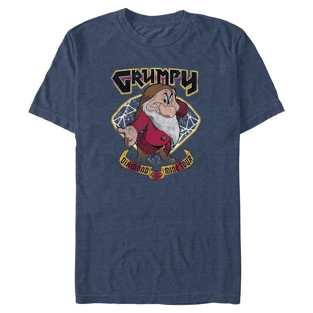Disney Snow White and the Seven Dwarfs Grumpster Tour Big & Tall T-Shirt