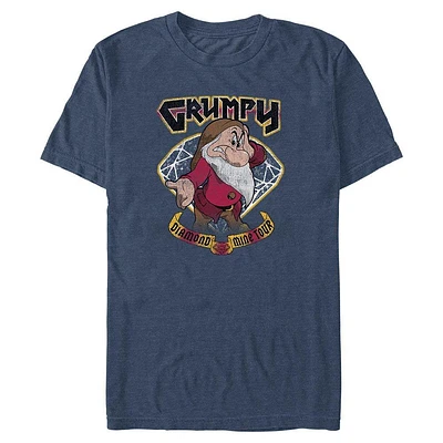 Disney Snow White and the Seven Dwarfs Grumpster Tour Big & Tall T-Shirt
