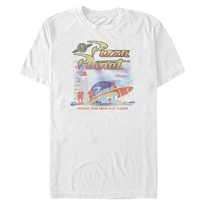 Disney Pixar Toy Story Pizza Planet Big & Tall T-Shirt