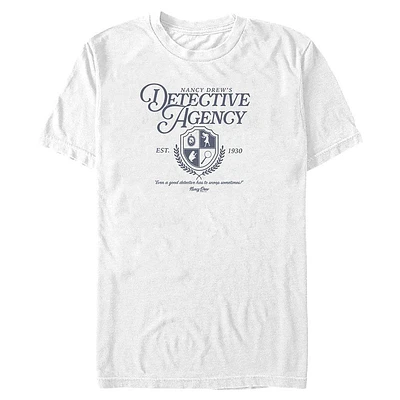 Nancy Drew Mystery Detective Agency Big & Tall T-Shirt