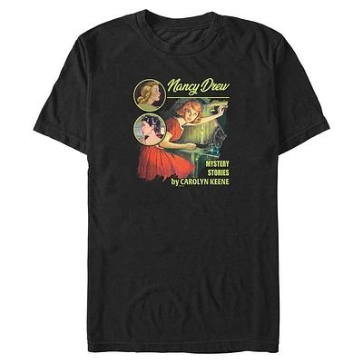 Nancy Drew Mystery Pulp Comic Big & Tall T-Shirt