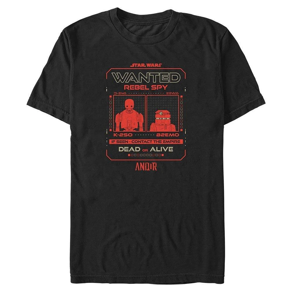 Star Wars Andor Wanted Spy Big & Tall T-Shirt