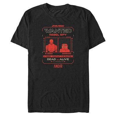 Star Wars Andor Wanted Spy Big & Tall T-Shirt