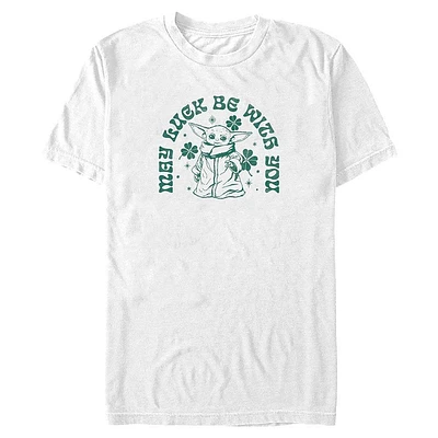 Star Wars The Mandalorian Grogu Luck Big & Tall T-Shirt