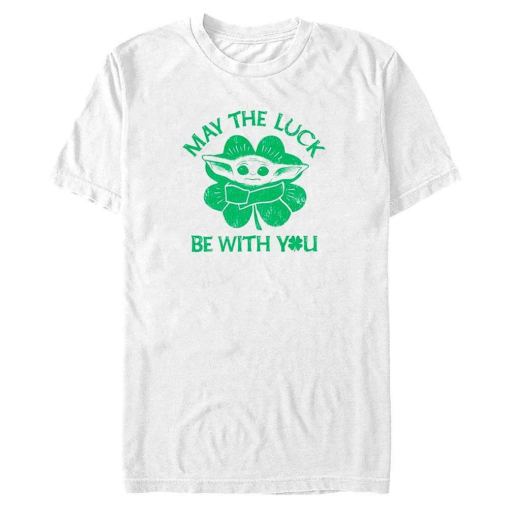 Star Wars The Mandalorian Strong Luck Big & Tall T-Shirt